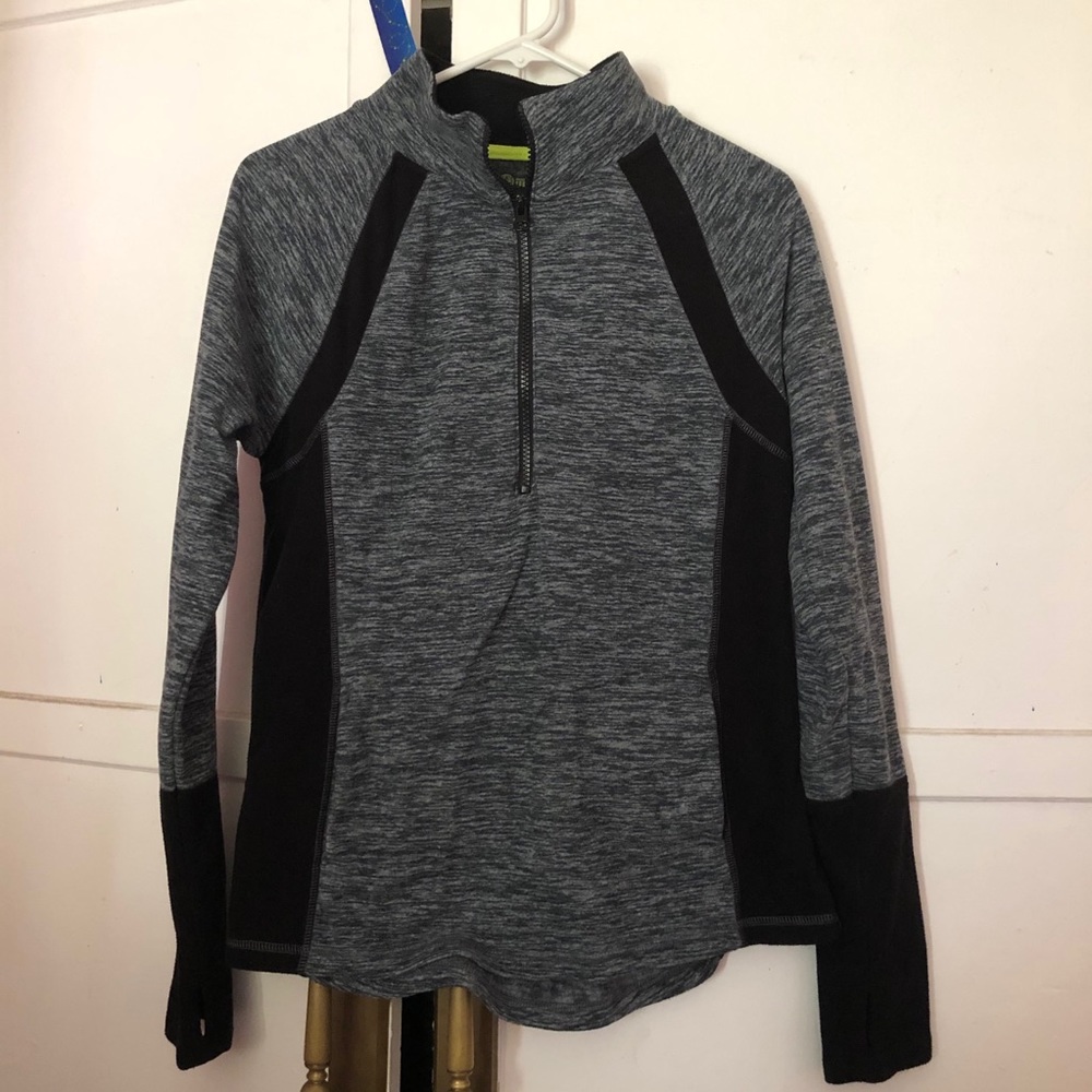 Active half zip sweater